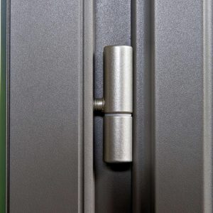 Paumelle à vis cachées titane